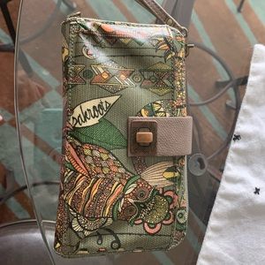 Sakroots Large Smartphone Crossbody Wallet